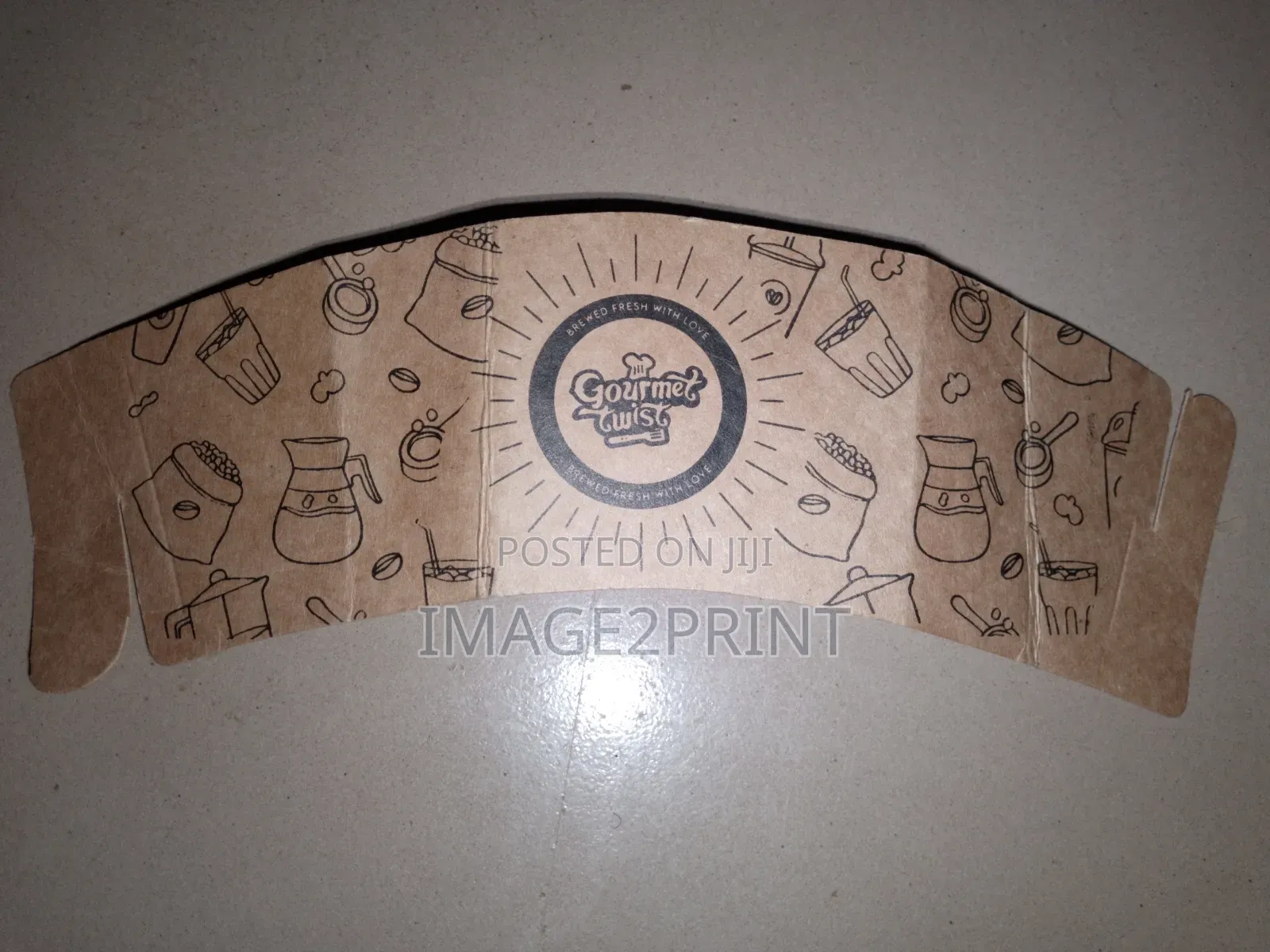 Coffee Cup Sleeve Printing
