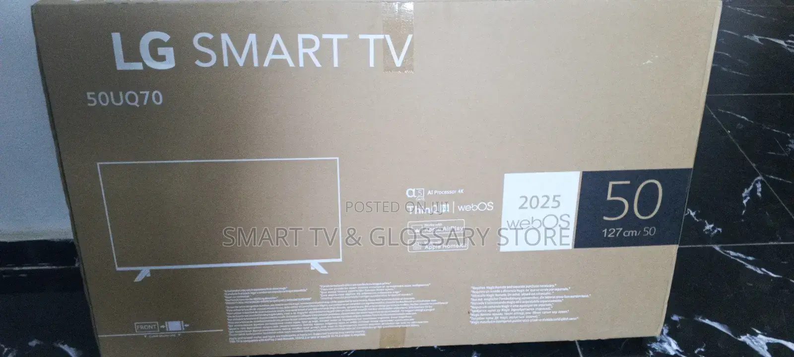50 Inches Smart Tv With Sharp Contrast 4k Ultra Uhd Screen Transition