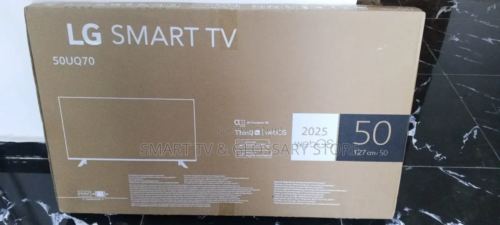 50 Inches Smart Tv Stunning Visuals With Sharp Contrast Ub Movie