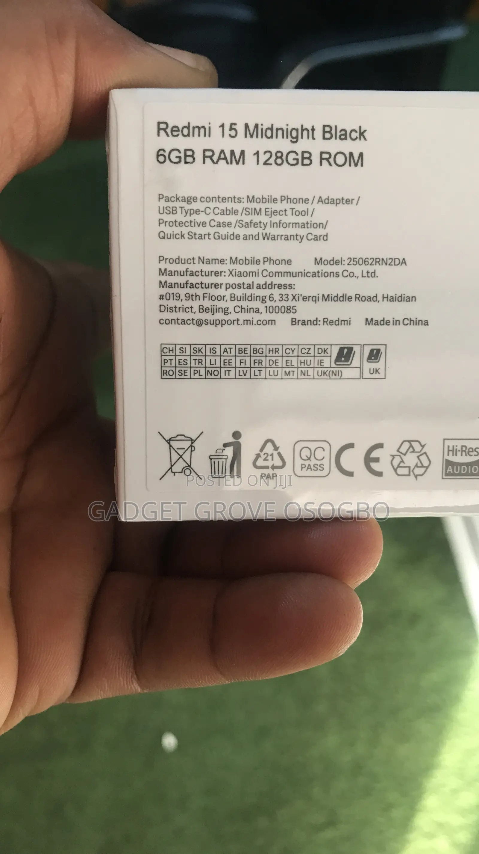 New Xiaomi 15 256 GB Black