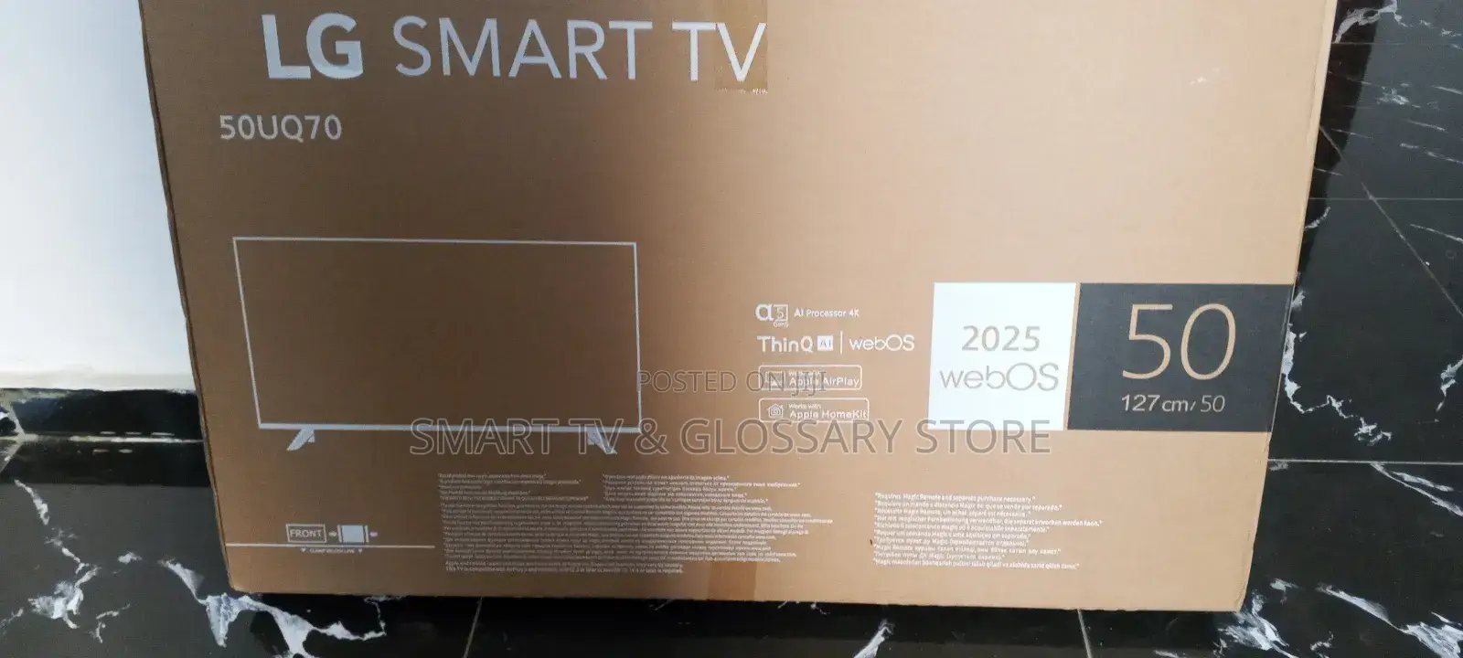 50 Inches Smart Tv Stunning Visuals With Sharp Contrast Ub Movie