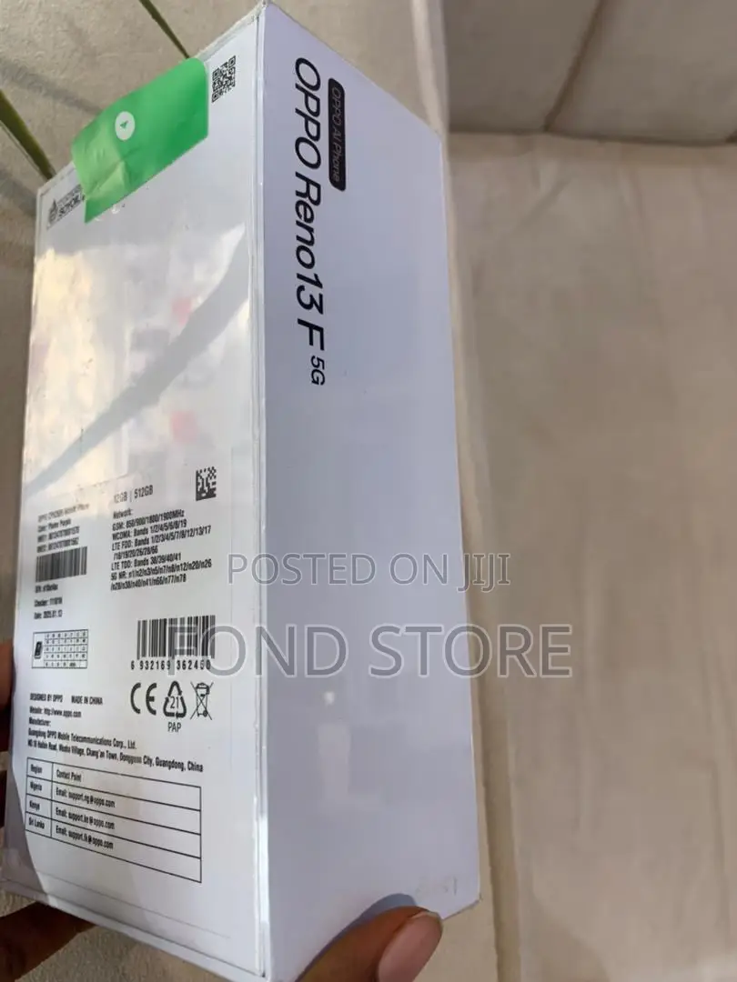 New Oppo Reno13 F 512 GB Purple