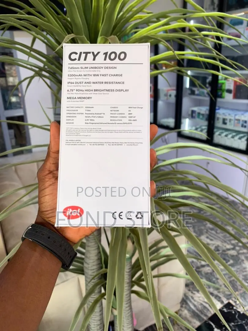 New Itel City 100 128 GB