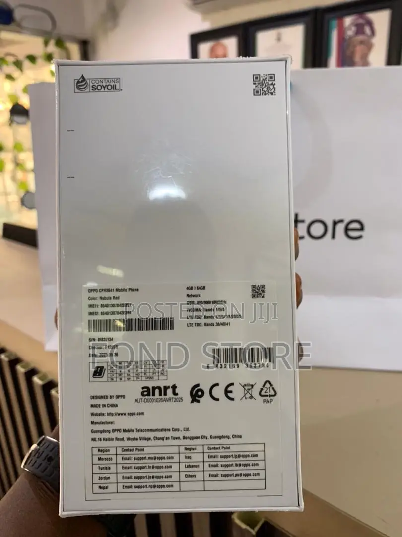 New Oppo A3s 64 GB Red
