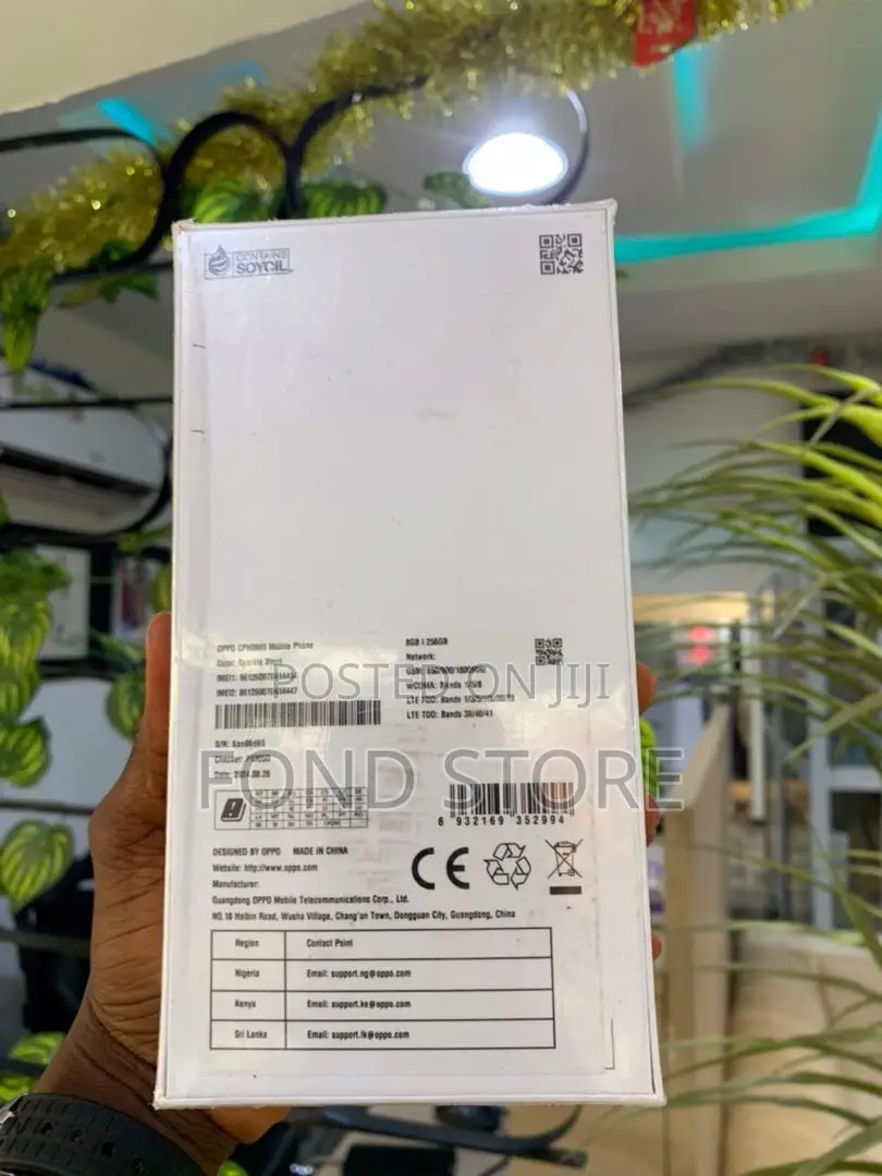 New Oppo A3 256 GB Black