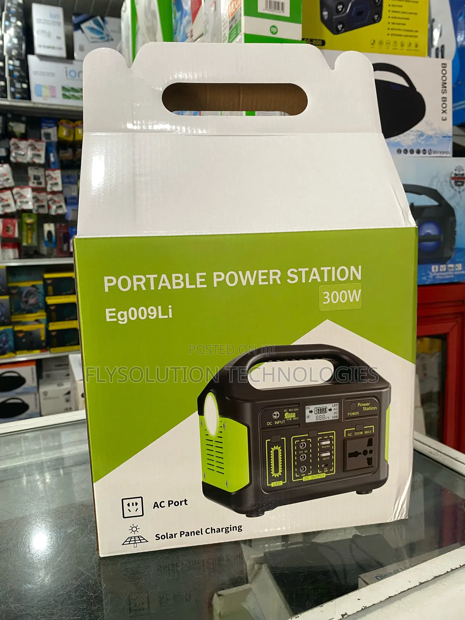 300w Portable Solar Generator 300watts Power Station - Eg009li