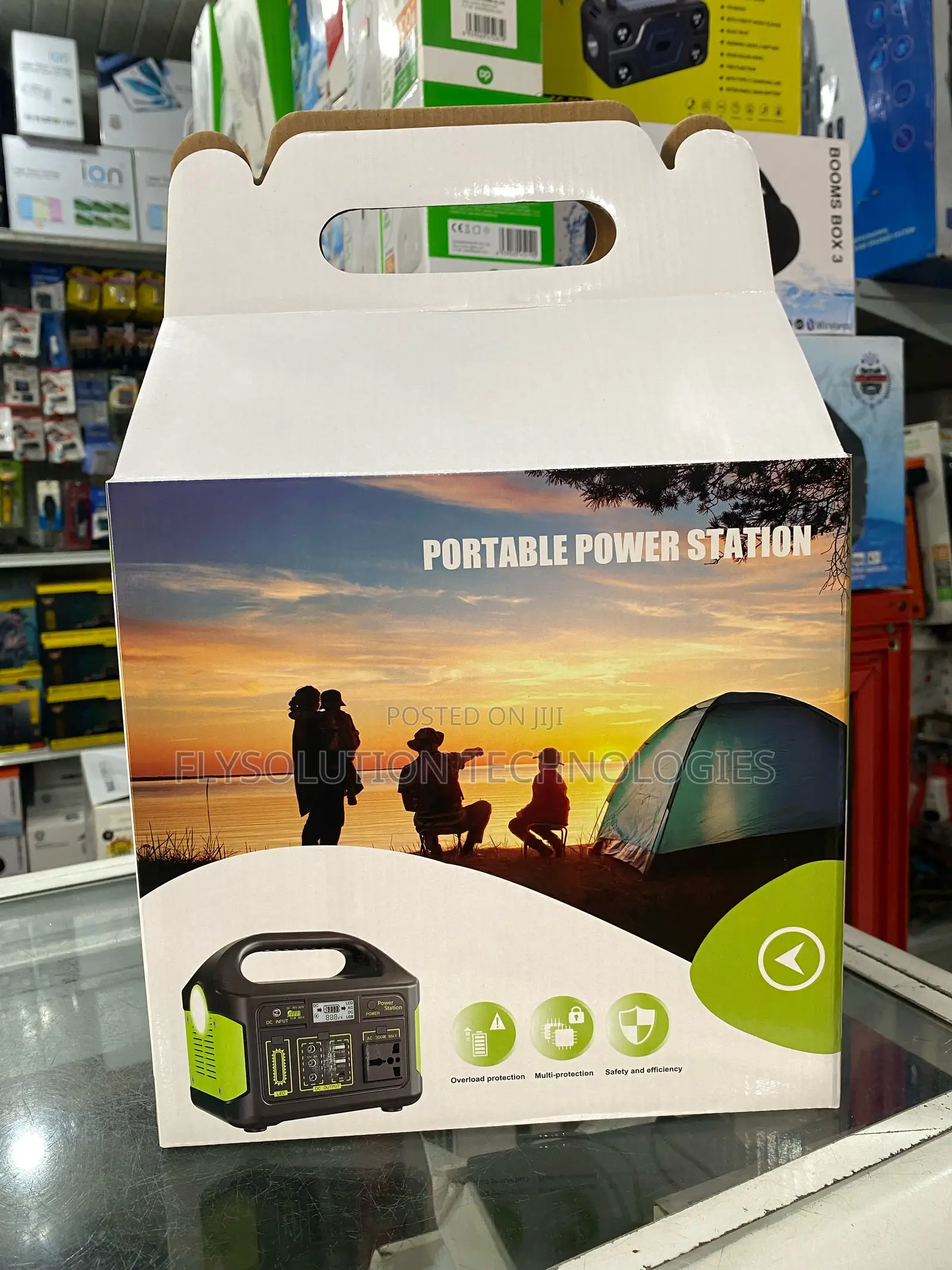 300w Portable Solar Generator 300watts Power Station - Eg009li
