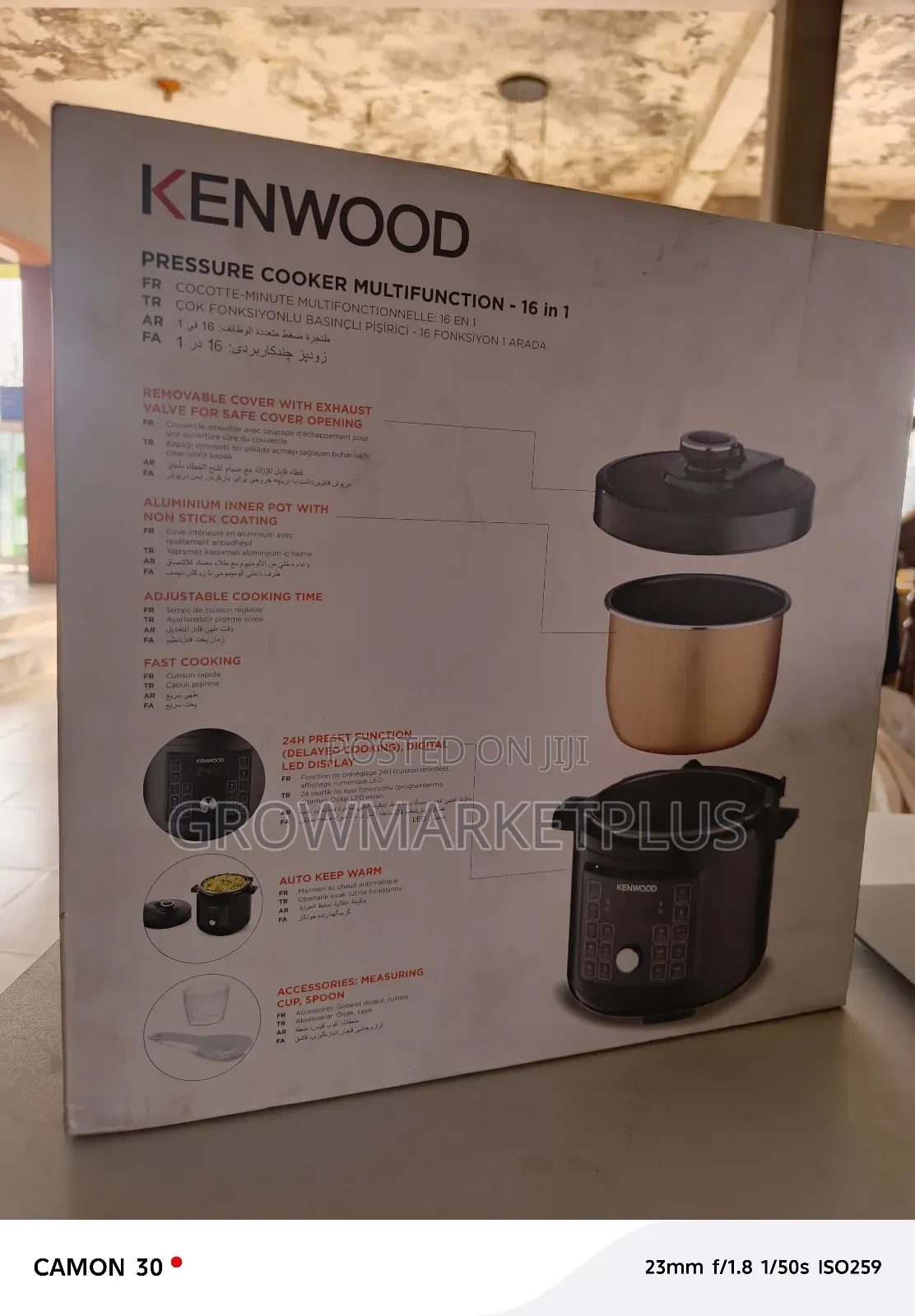 Kenwood 16 in 1 Pressure Pcm95.000bk