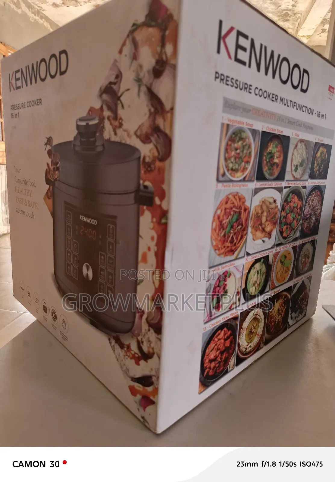 Kenwood 16 in 1 Pressure Pcm95.000bk