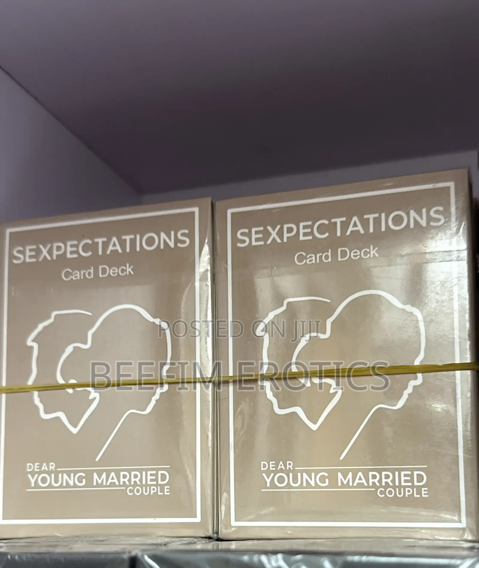 Sexpectations Intimacy Card Deck for Couple Dear Young Married Couple