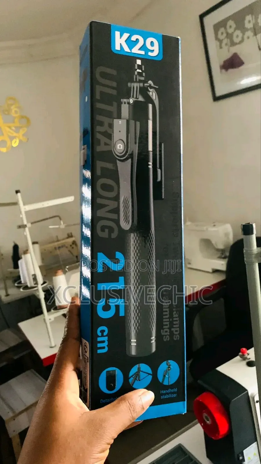 Mobile Phone Bluetooth Selfie Stick With Remote.