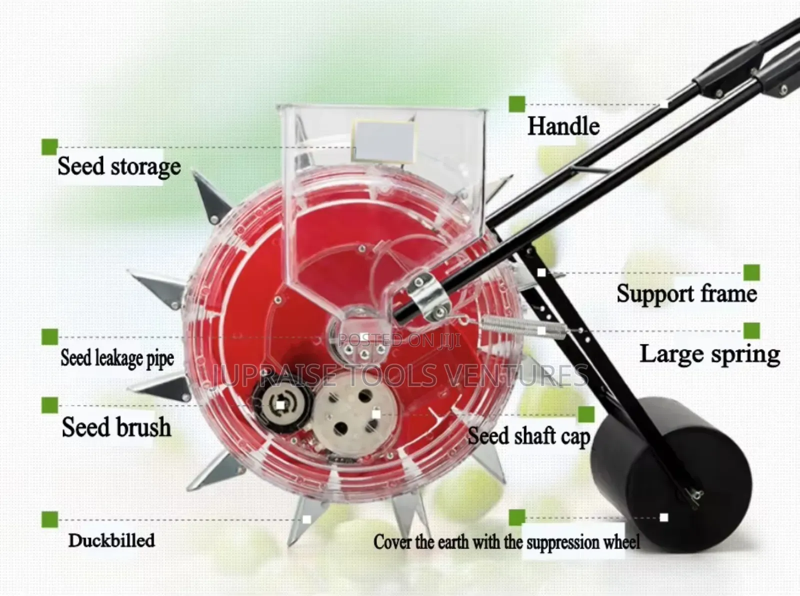 Hand Push Seed Sower