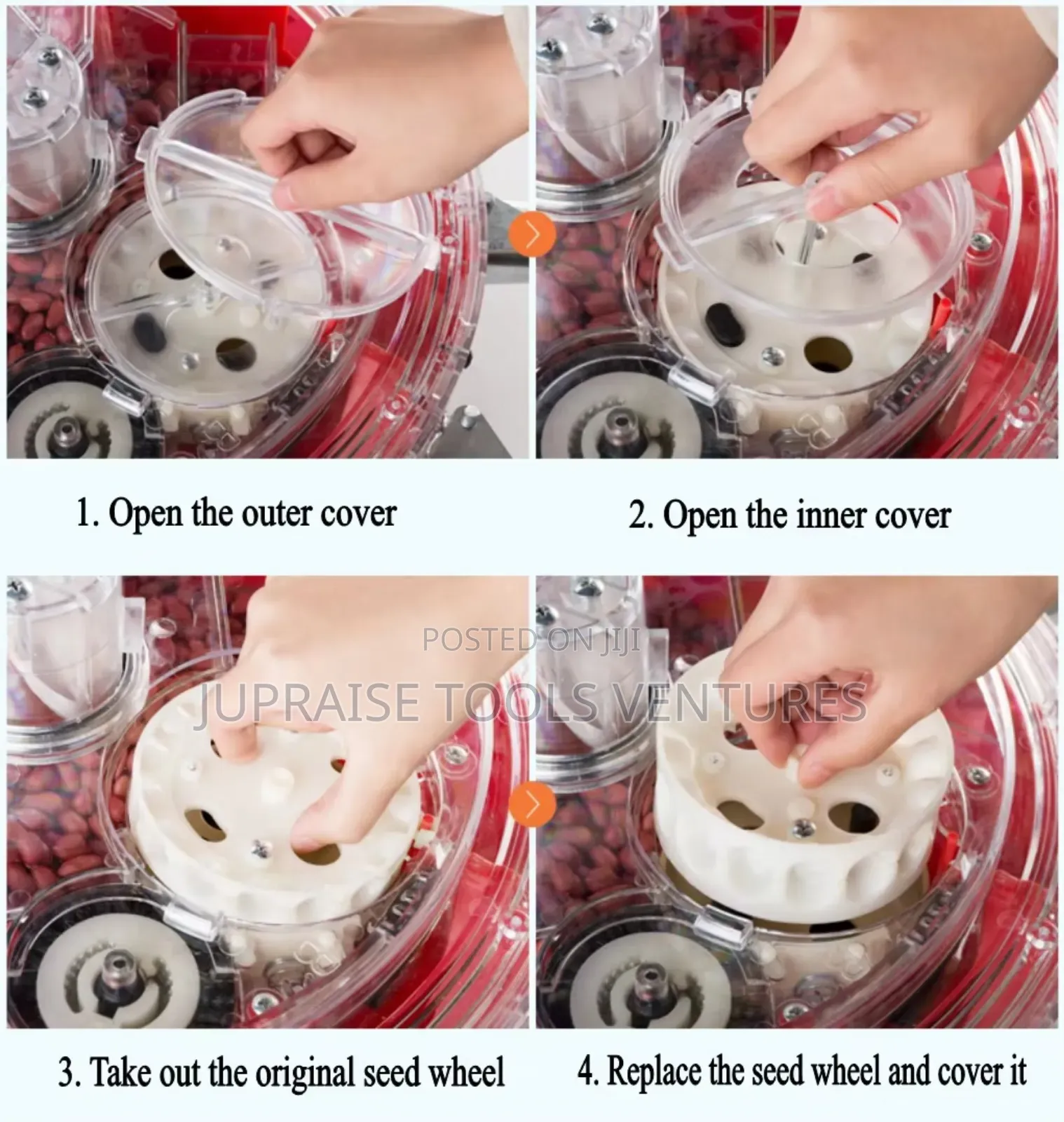 Hand Push Seed Sower
