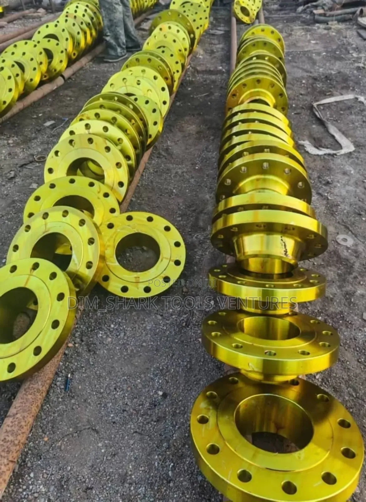 3"Inch X 300 Weldneck Coated Industrial Pipe Flange