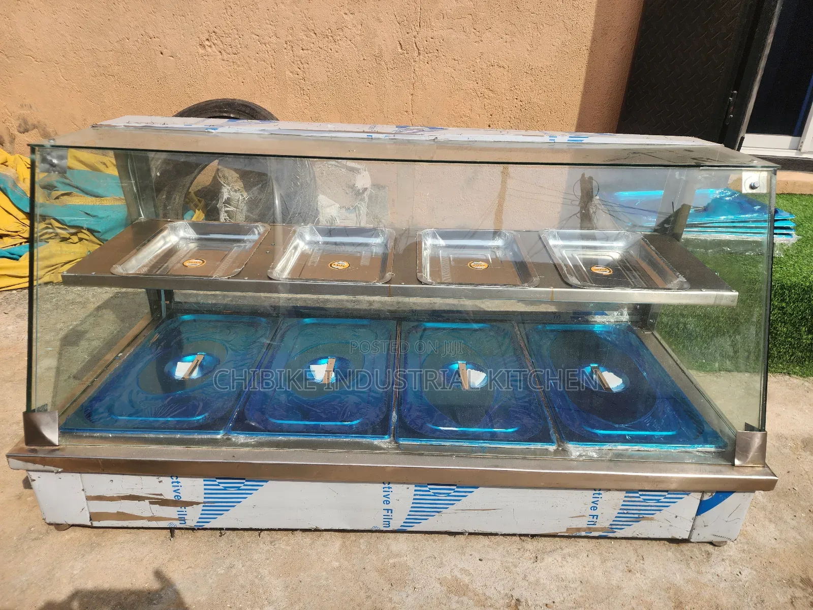 Four Plate Food Warmer Up and Down