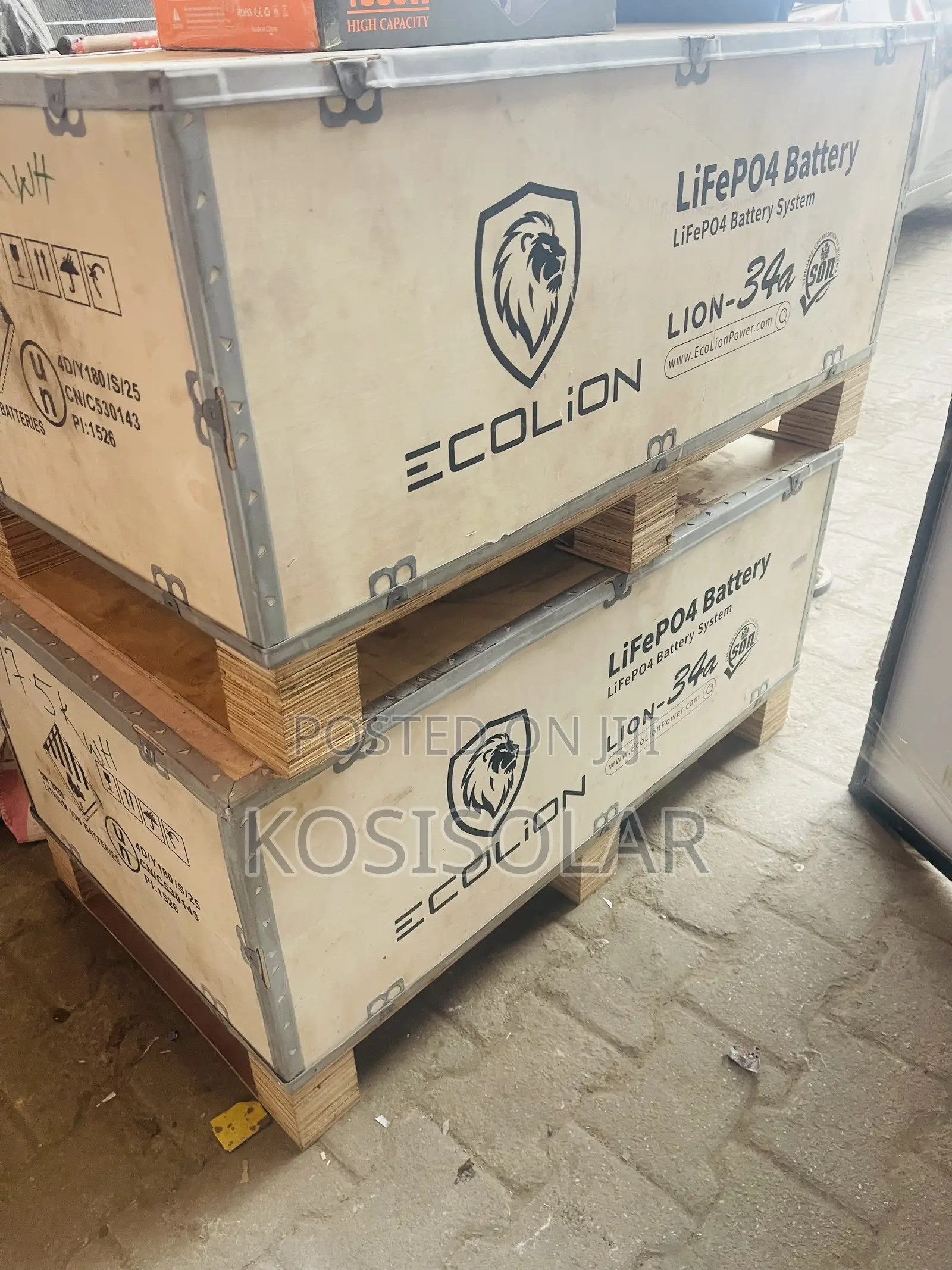 17.5kwh 48v Ecolion Lithium Ion Battery