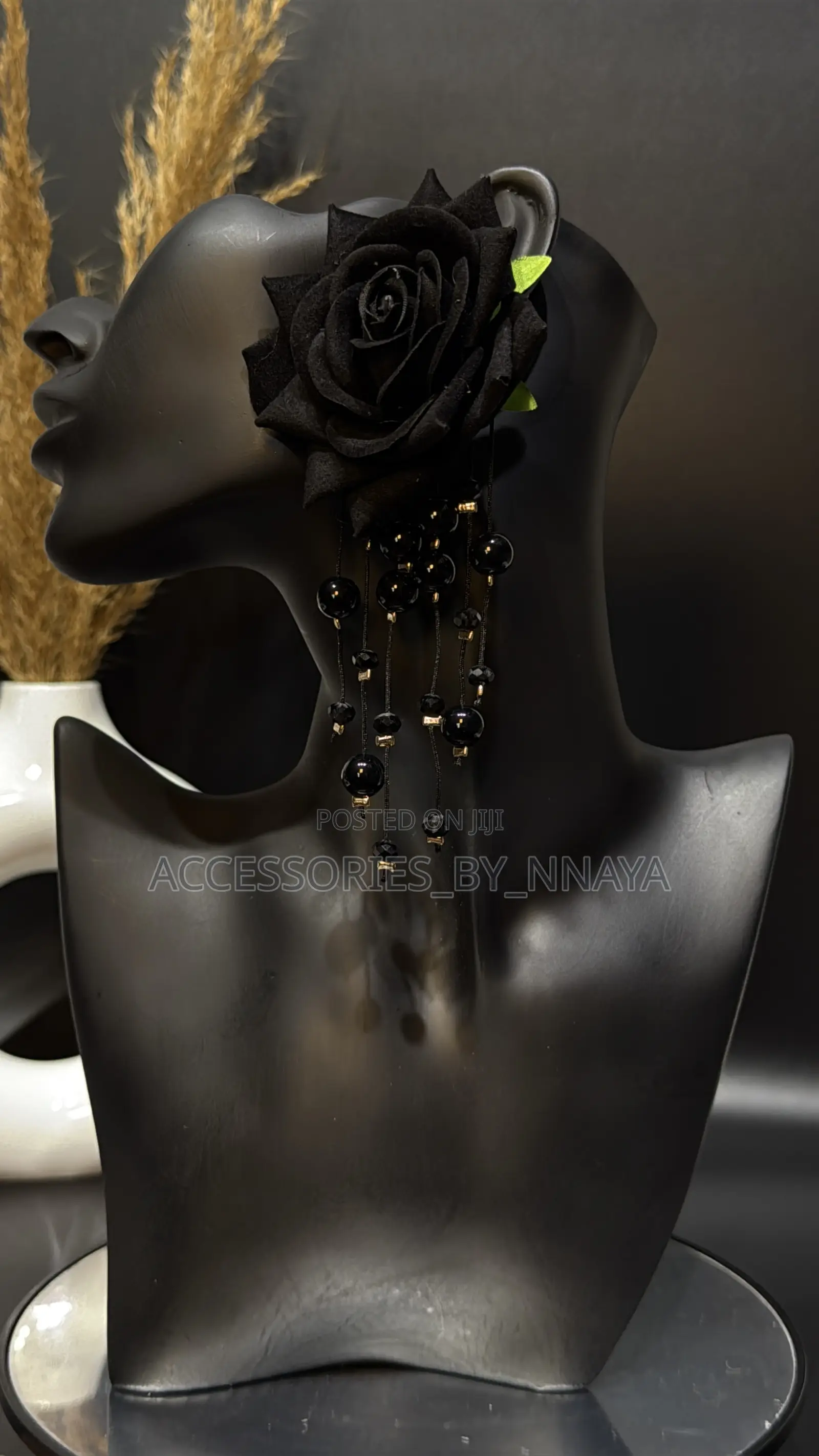 Black Pearl Beach Earring