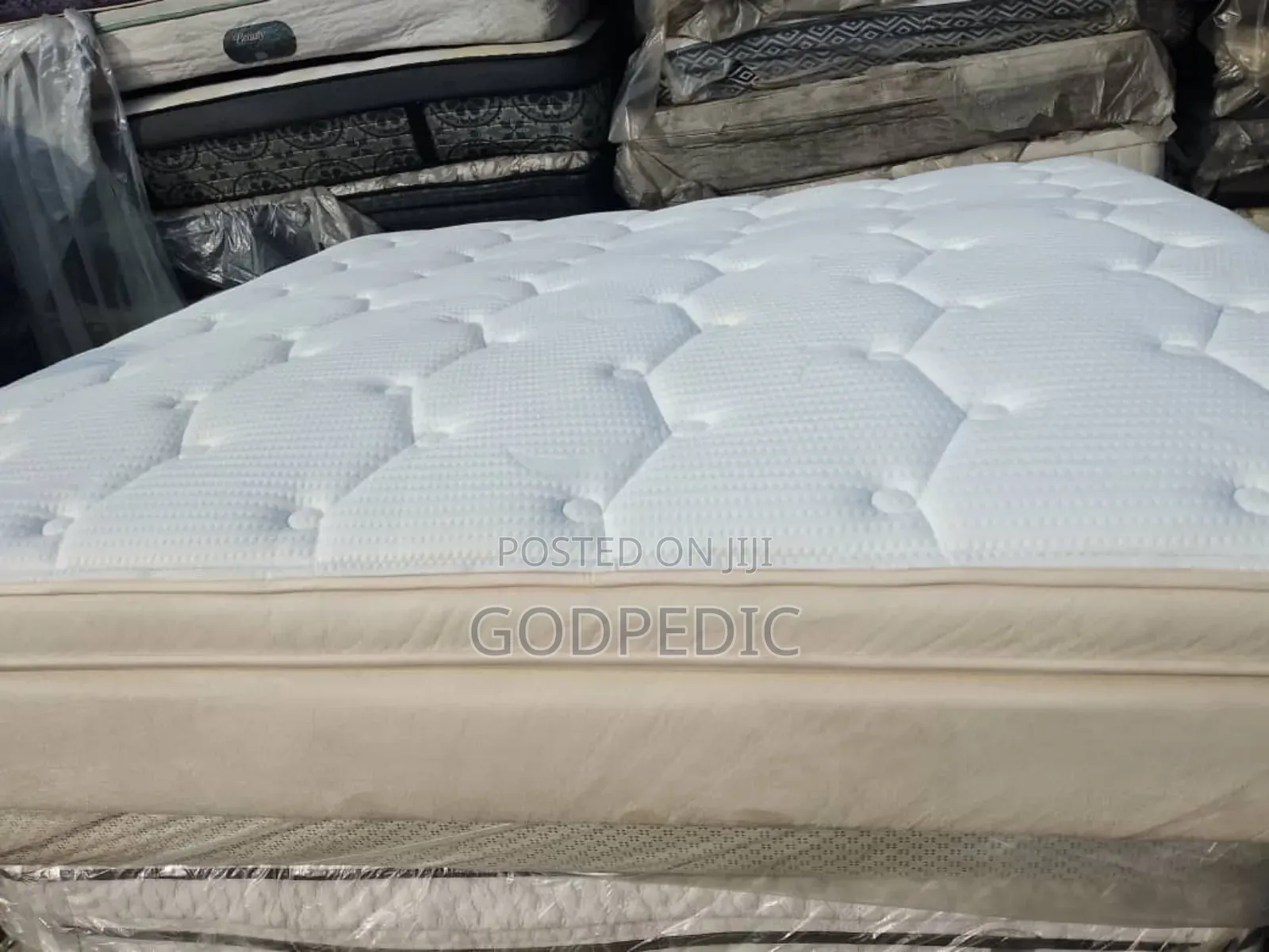 6by7 14inches Semi Orthopedic Pocket Spring Mattress