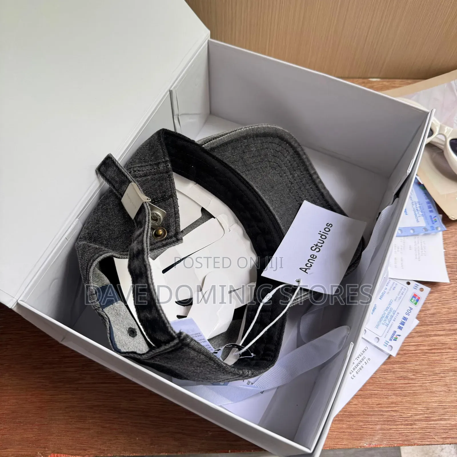 Acne Studio Denim Luxury Cap