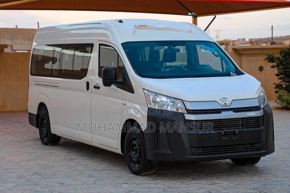 New Toyota HiAce 2025 White
