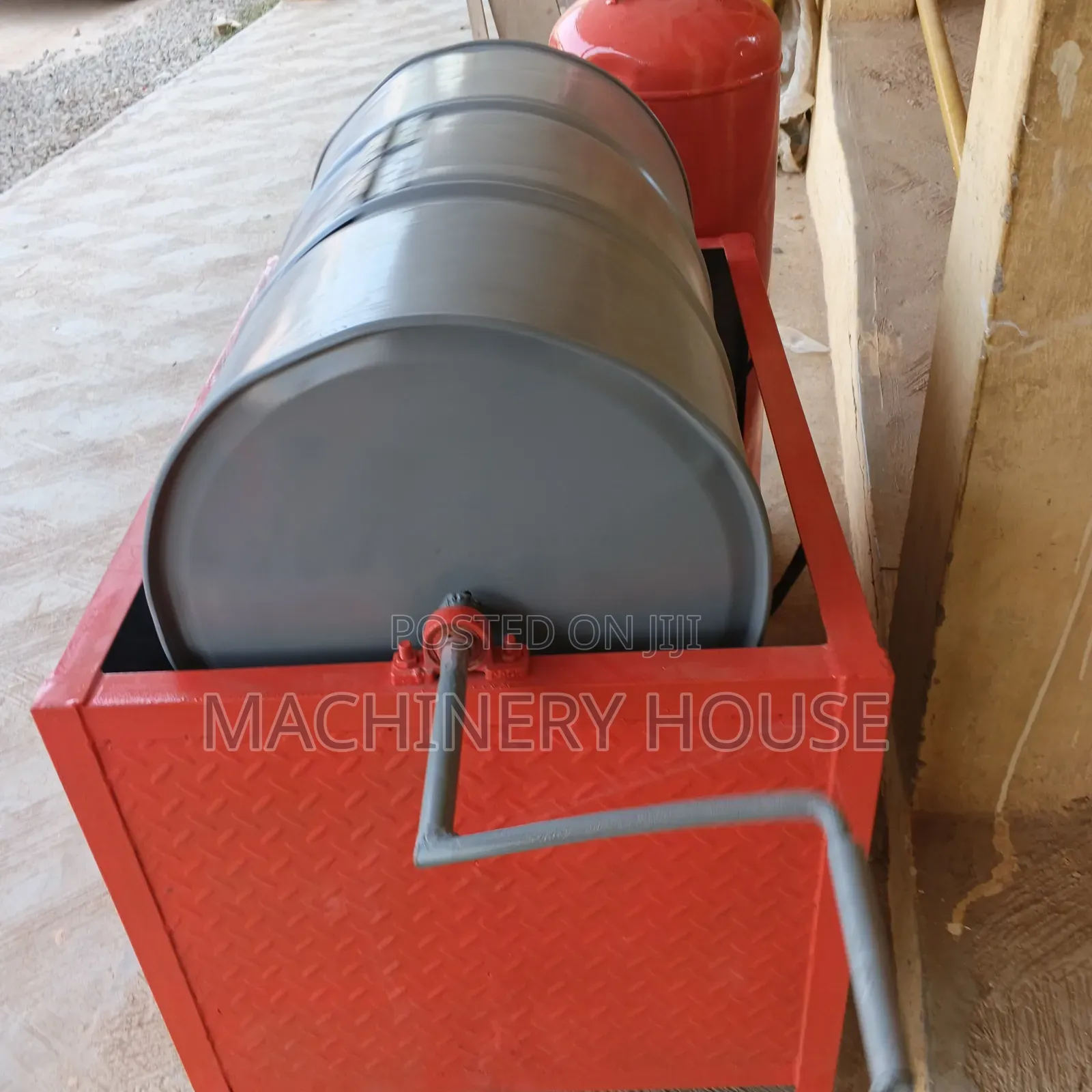 Grains Roaster Machine Gas Powdered