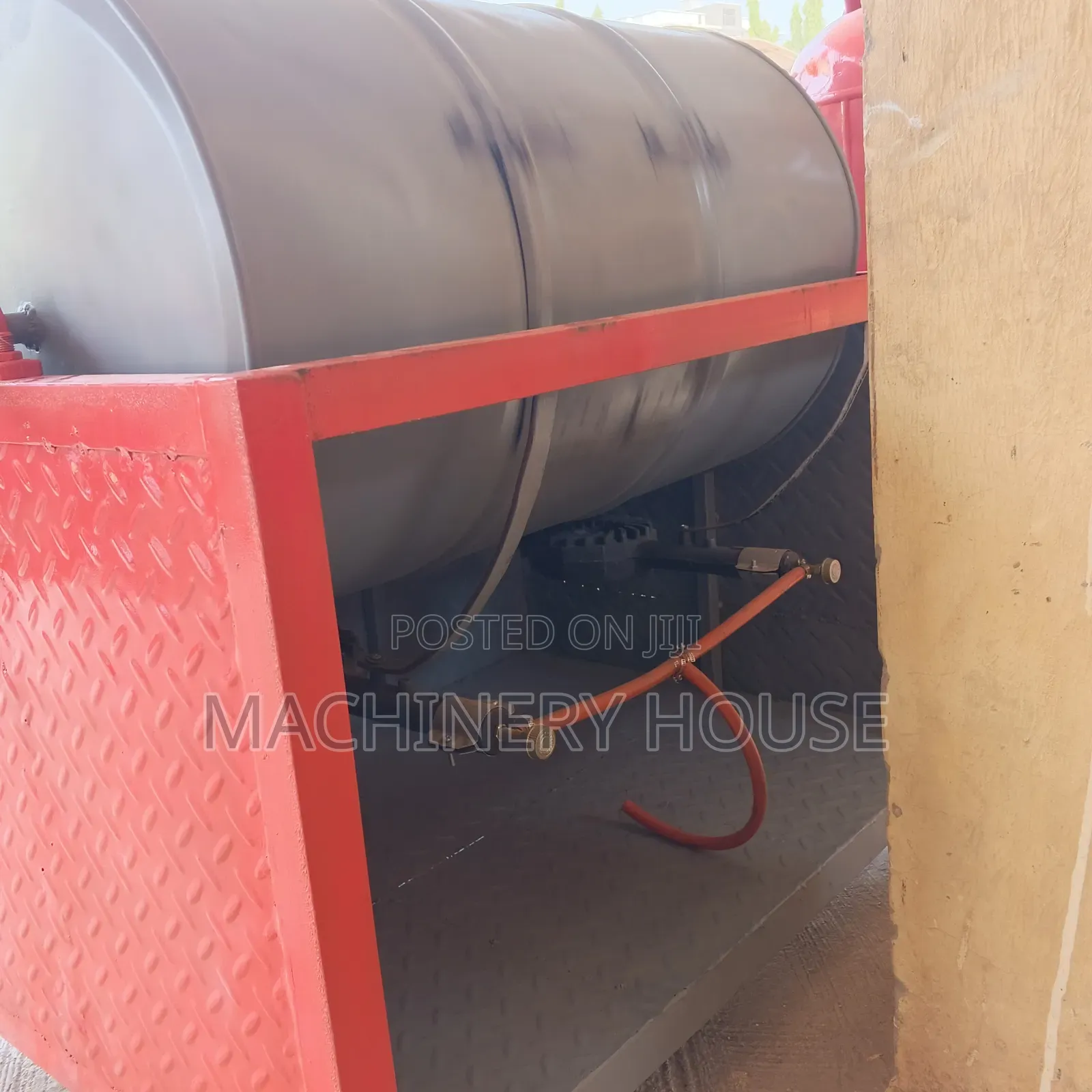 Grains Roaster Machine Gas Powdered