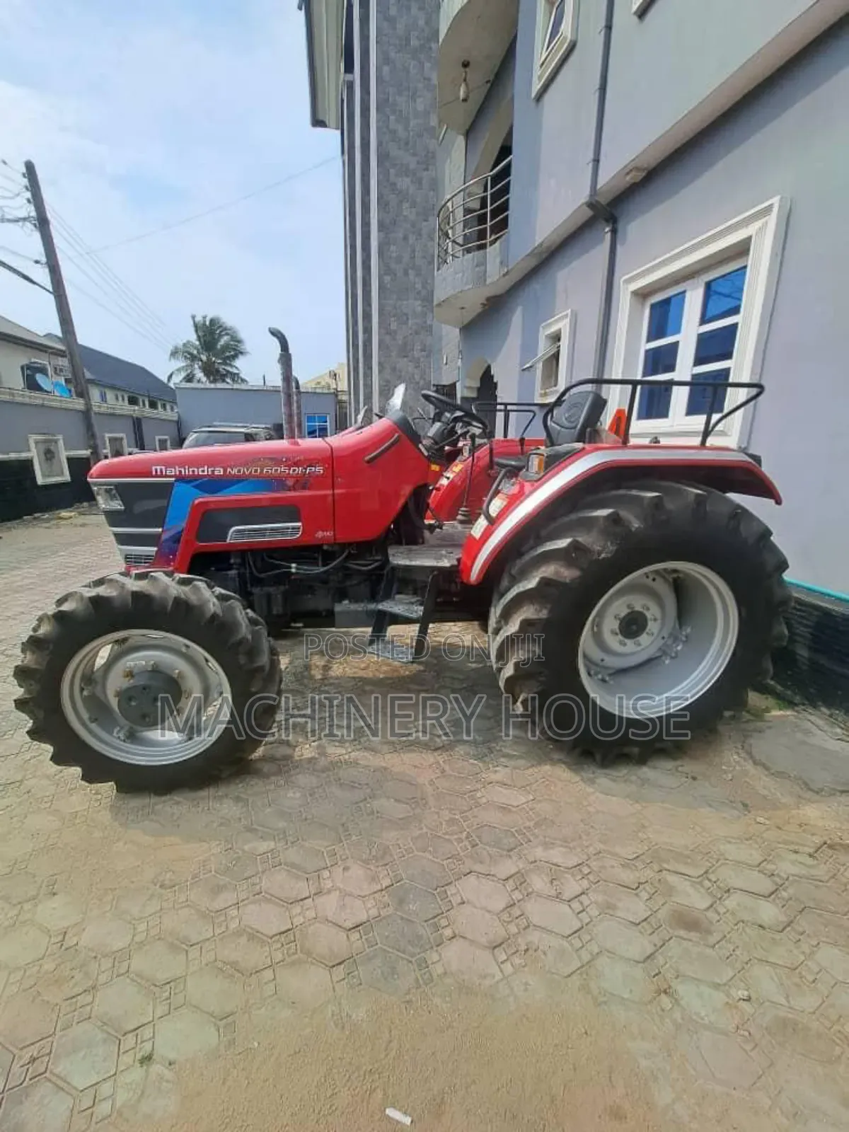 New Holland Tractor With the Implements Disc Plough Disc Harrow