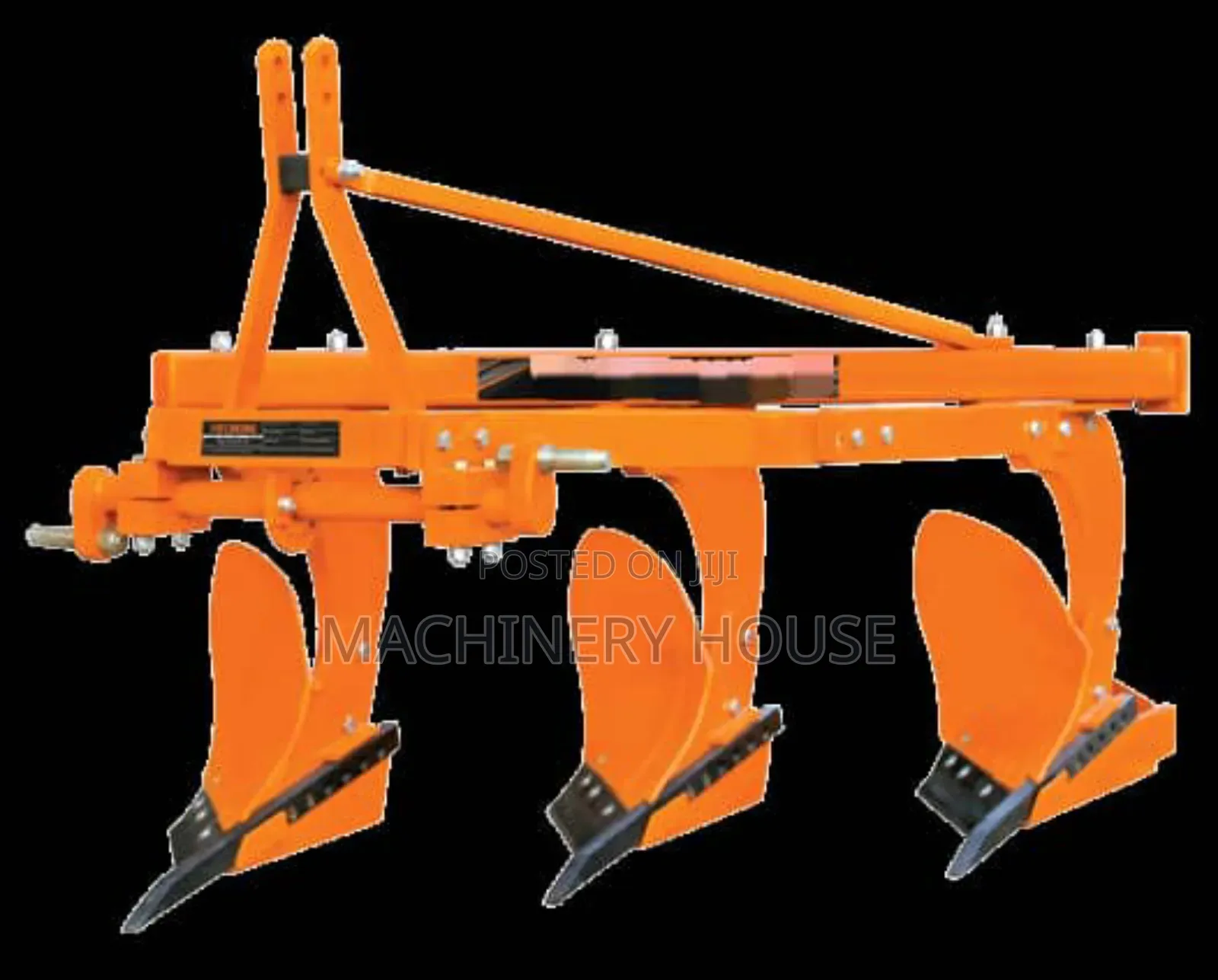 New Holland Tractor With the Implements Disc Plough Disc Harrow