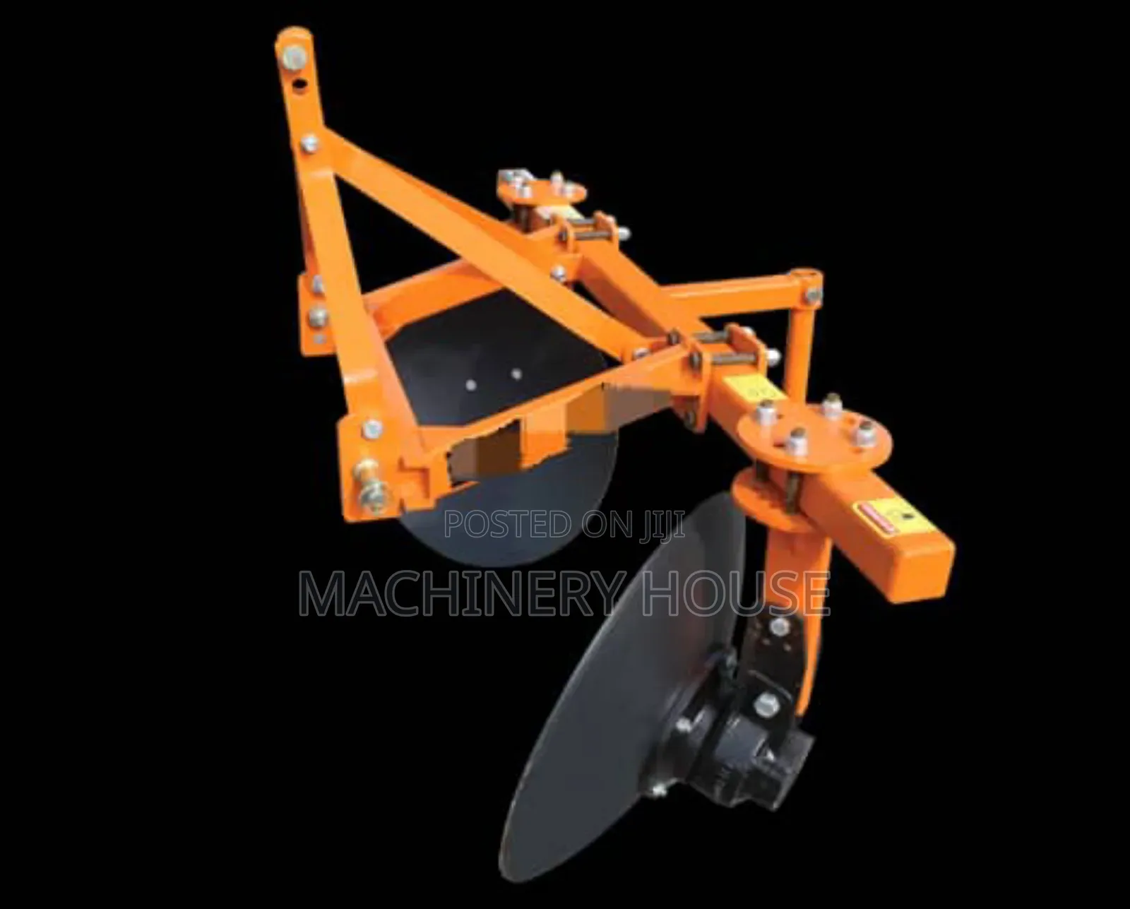 New Holland Tractor With the Implements Disc Plough Disc Harrow