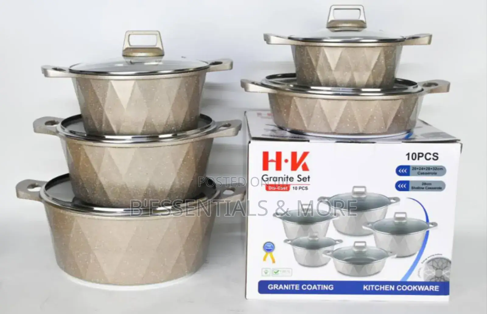 10pcs Granite Pot