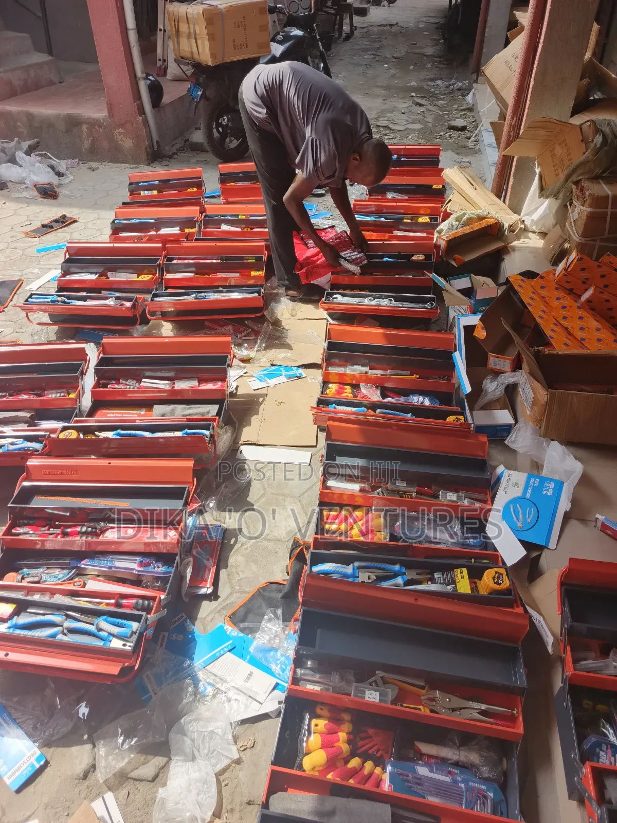 Set of Tools Box Mechanical Tools Box