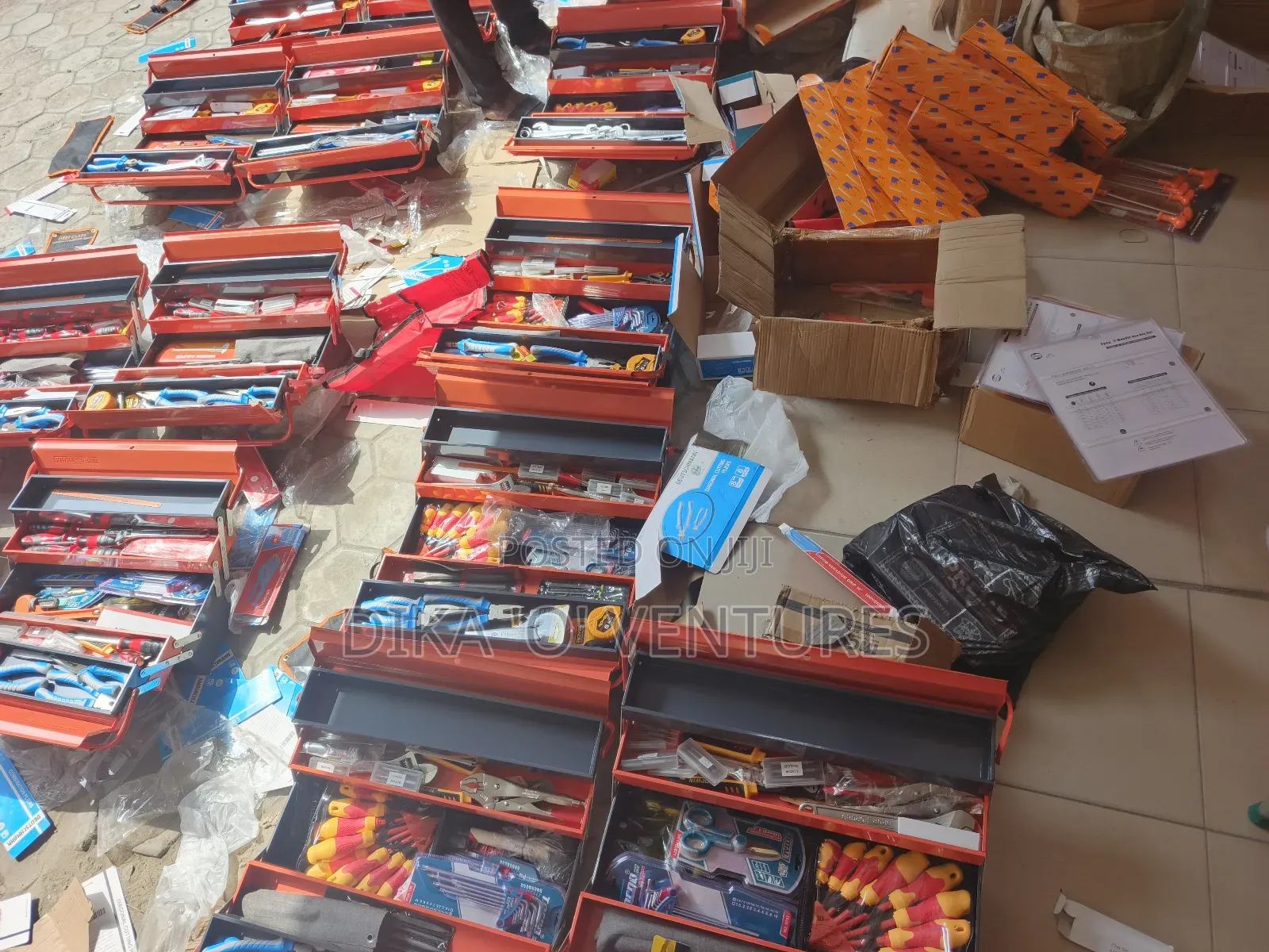 Set of Tools Box Mechanical Tools Box