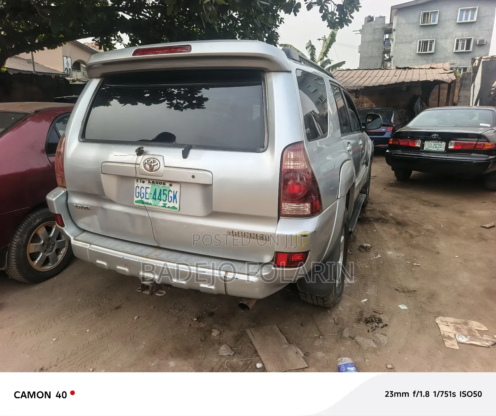 Toyota 4-Runner SR5 V6 2005 Silver