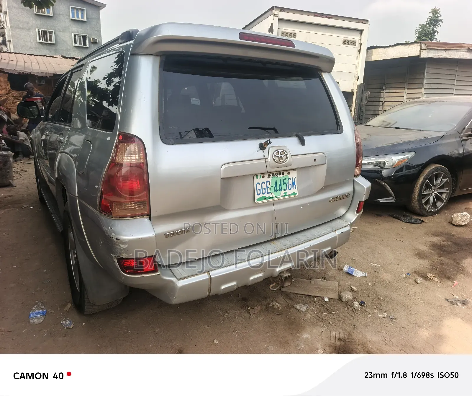 Toyota 4-Runner SR5 V6 2005 Silver