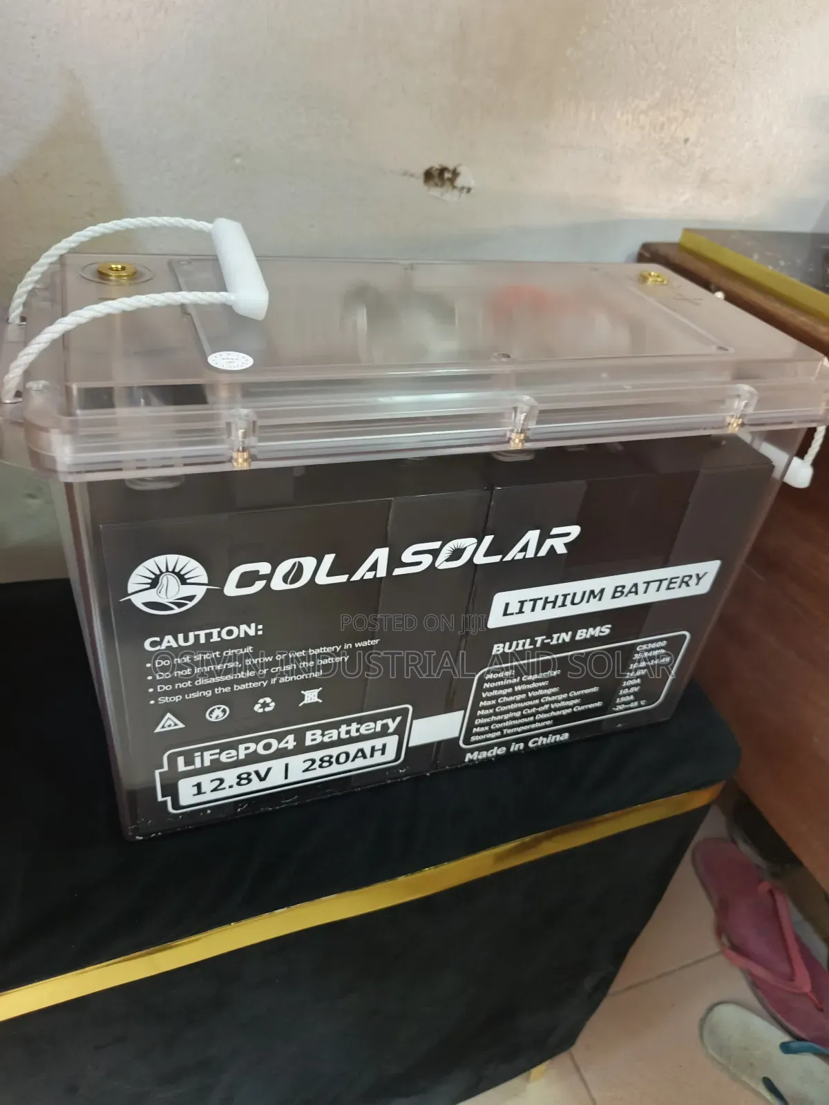 280a 12v Colasolar Lifepo4 Lithium Iron Battery