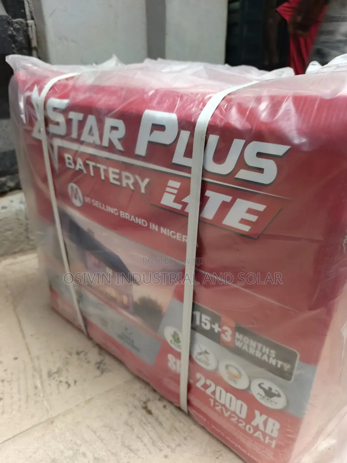 Star Plus 230a 12v Tubular Battery