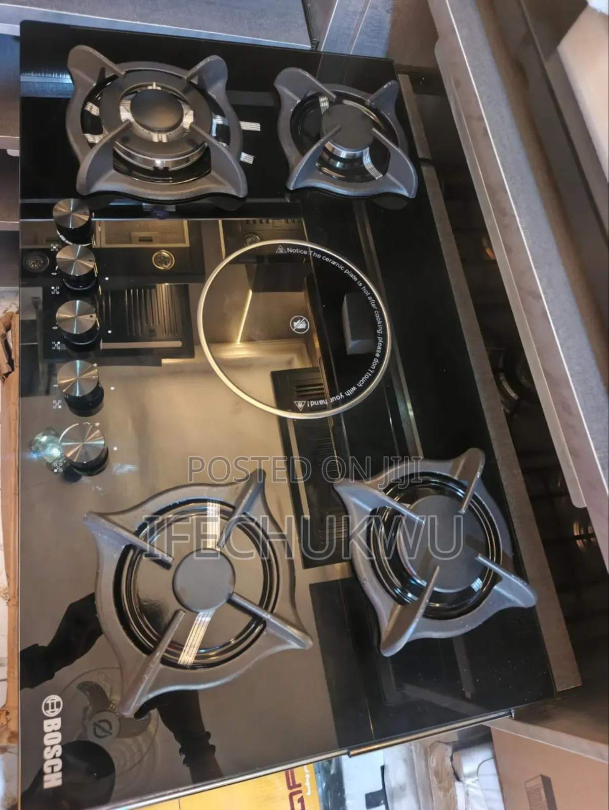 Original Bosch Built-in 90cm Built-in Gas Electric Hot Plate Cooker