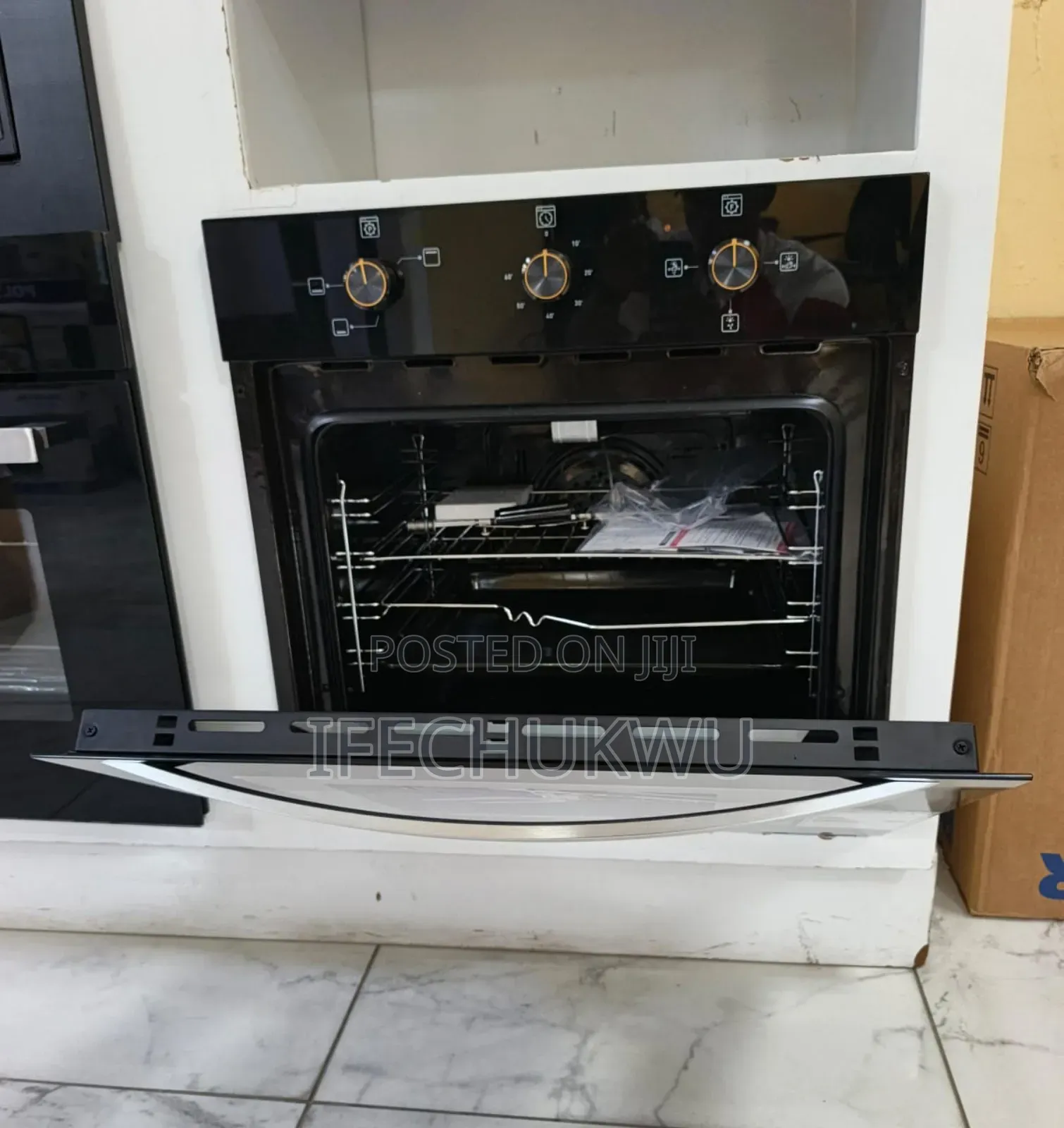 Original Polystar Built-in Luxury Gas User Oven With Grill 75litters
