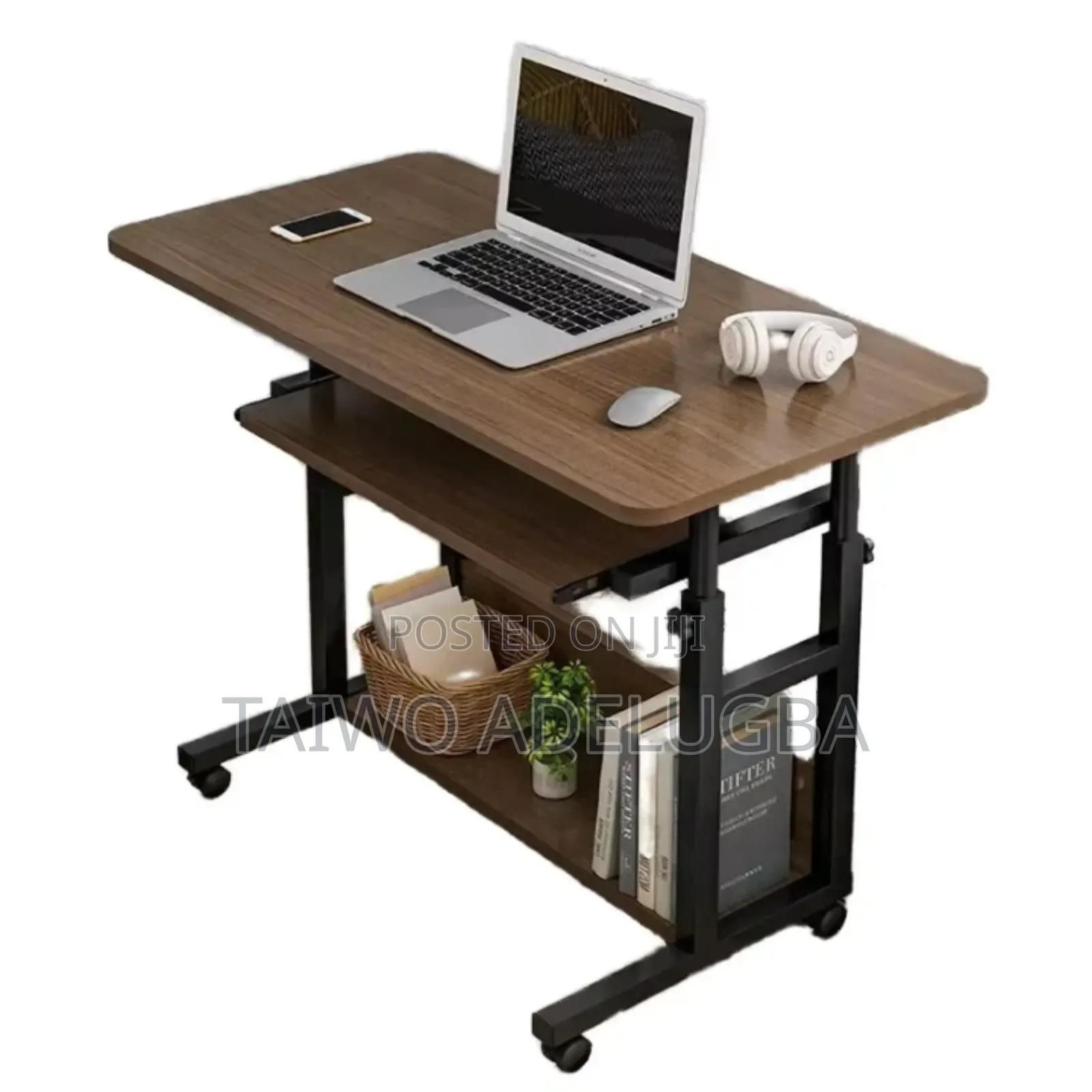 80cm Laptop Table With Drawer