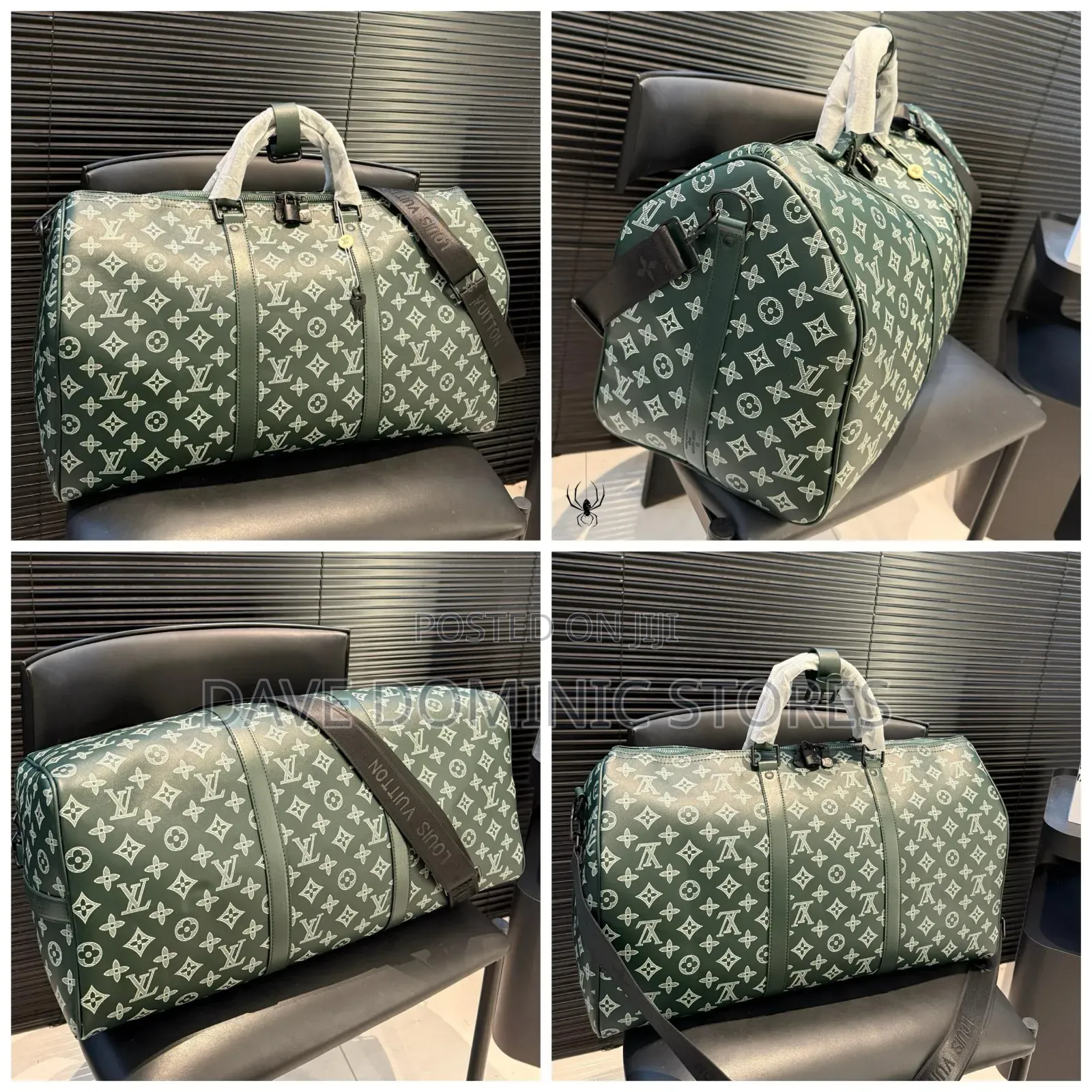 Louis Vuitton Denim Duffel Bag