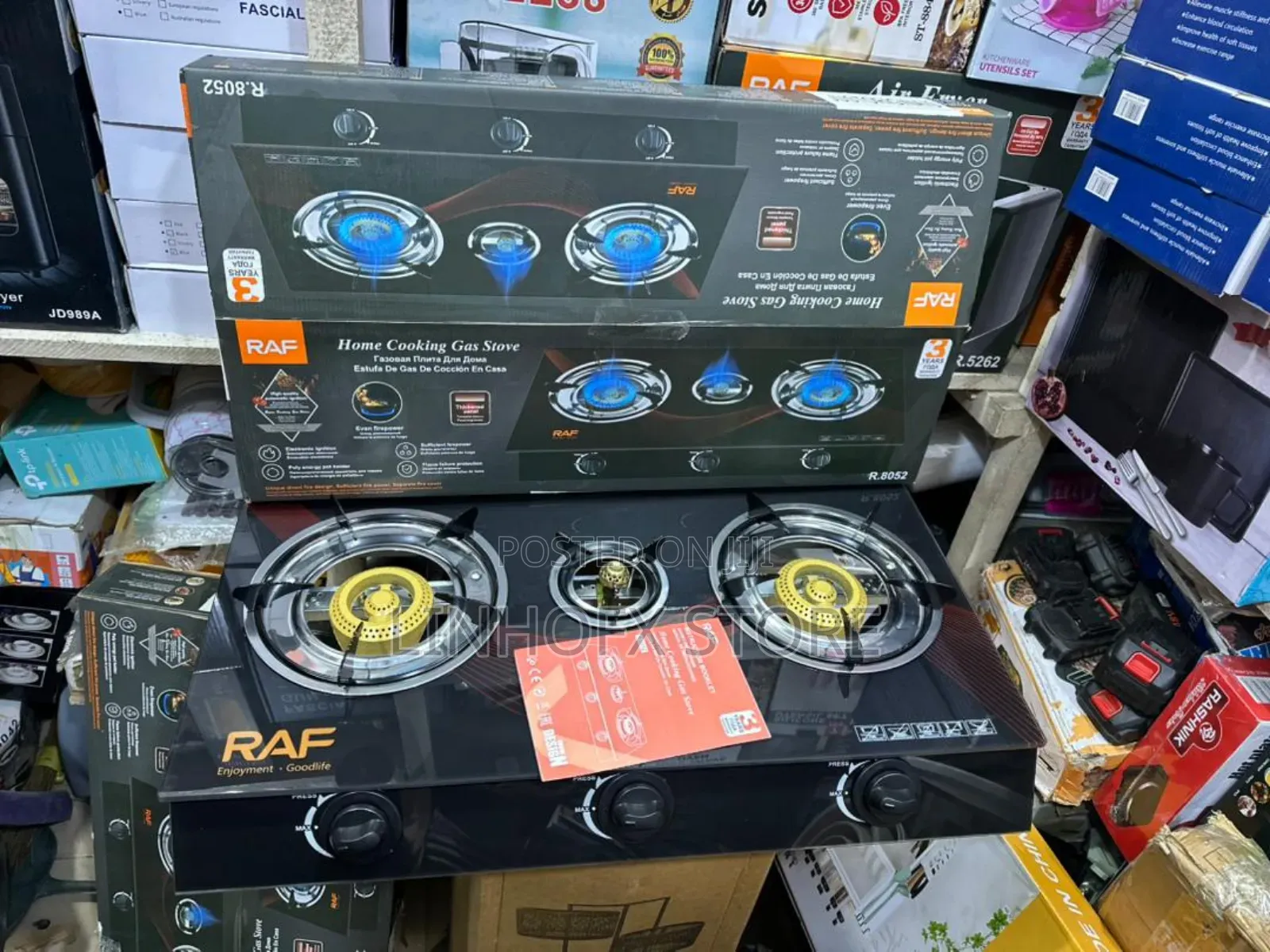 Raf Glass Top Cooking Stove