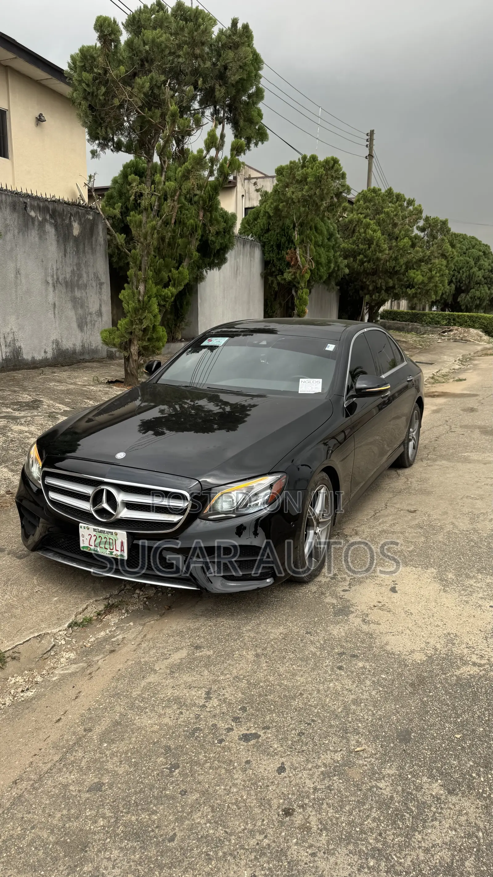 Mercedes-Benz E300 4Matic AWD Sedan (2.0L 4cyl 9A) 2017 Black