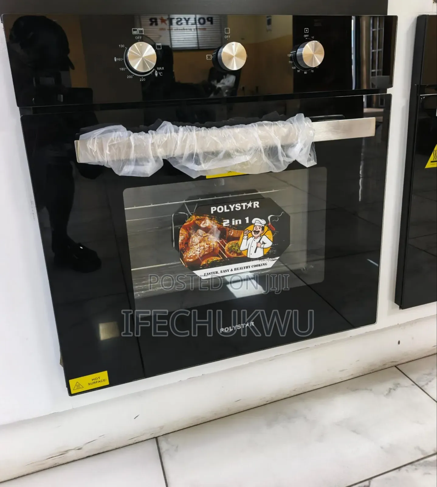 Original Polystar Inbuilt Electric Gas User Oven With Grill 75l Etc.