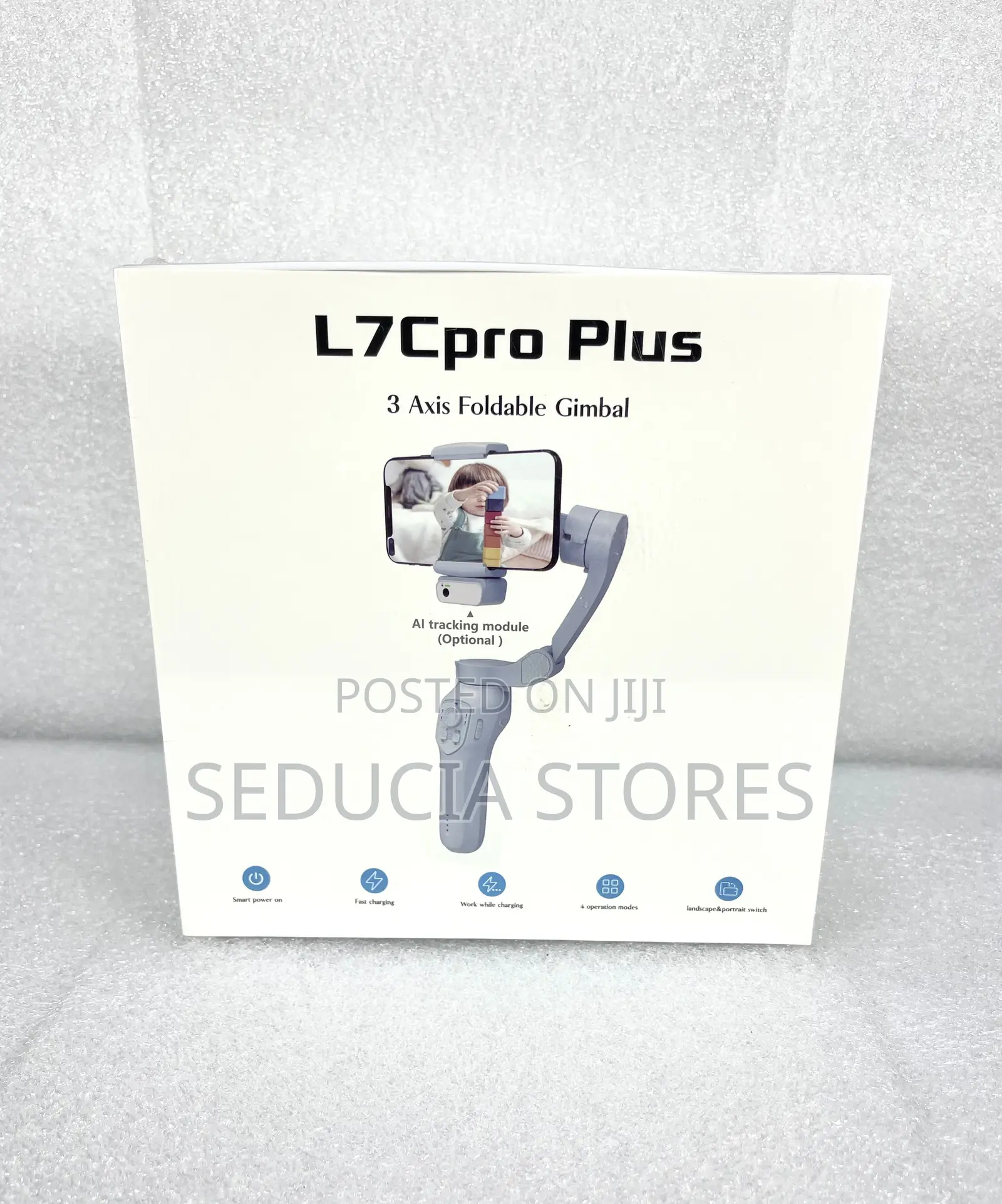 L7cpro Plus 3 Axis Foldable Phone Gimbal Stabilizer