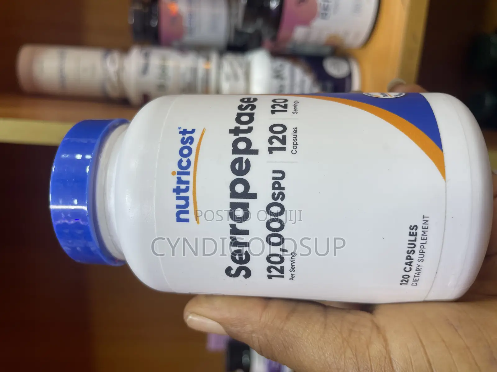 Serrapeptase 120,000 Spu