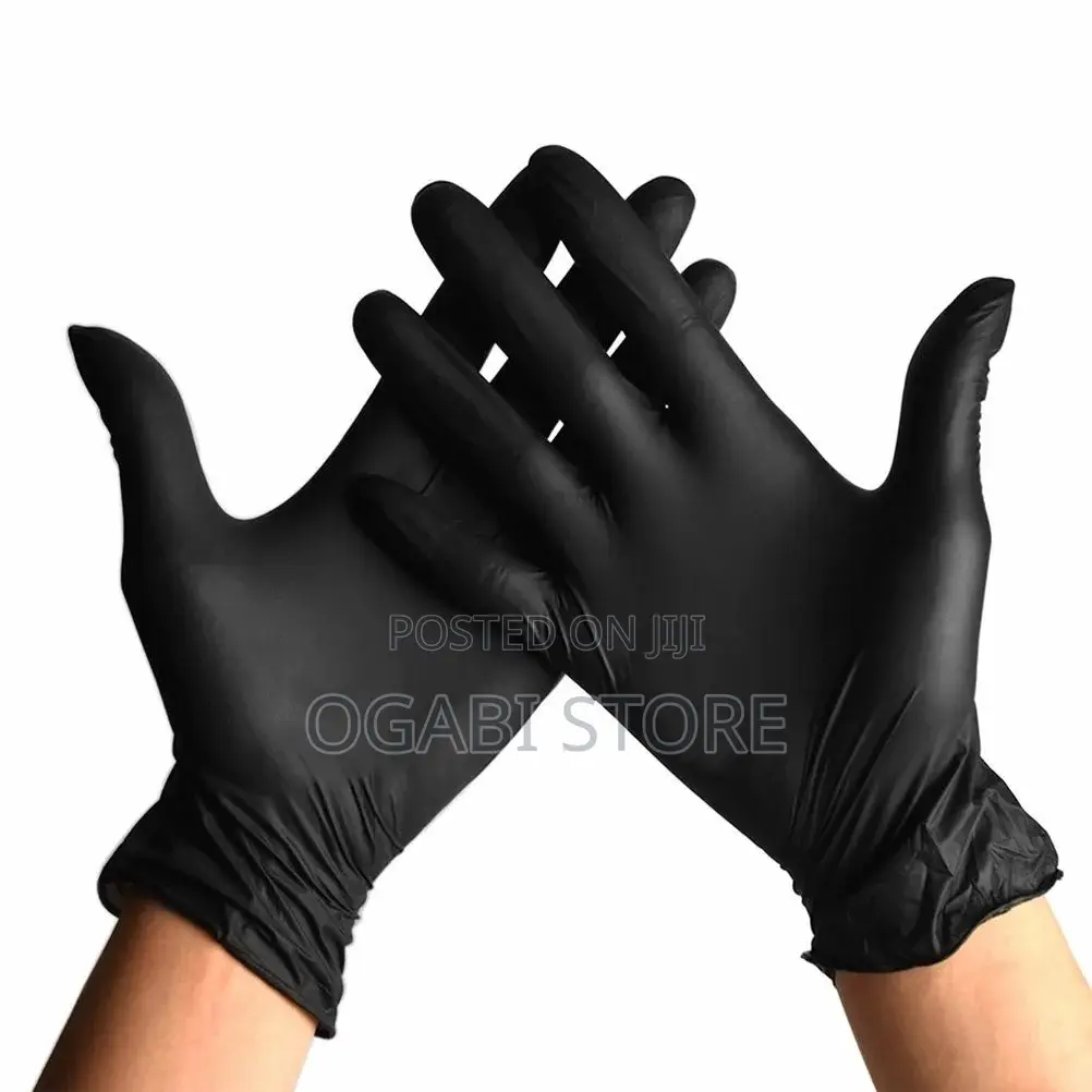 Vinyl/Nitrile Blend Glove [Black,White Blue]