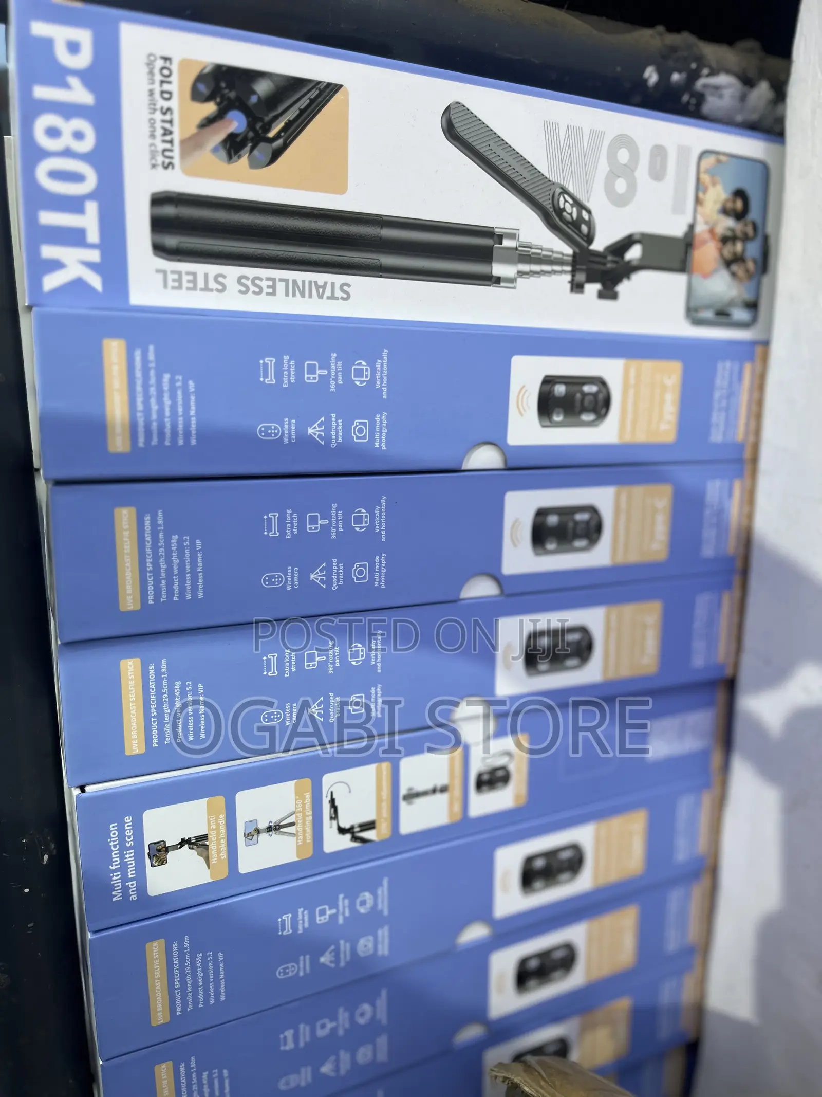 P180tk Selfie Stick Tripod – 180cm