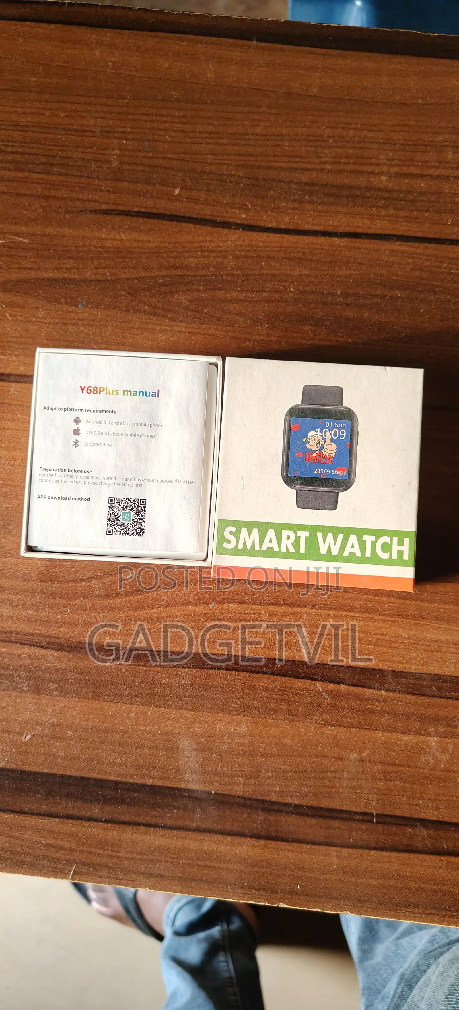 Y68 Plus Smart Watch Bracelet