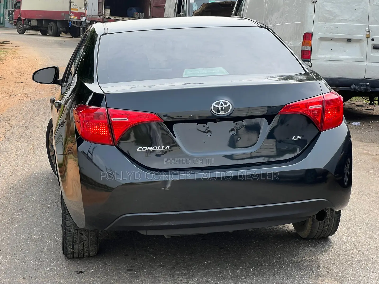 Toyota Corolla LE (1.8L 4cyl 2A) 2018 Black