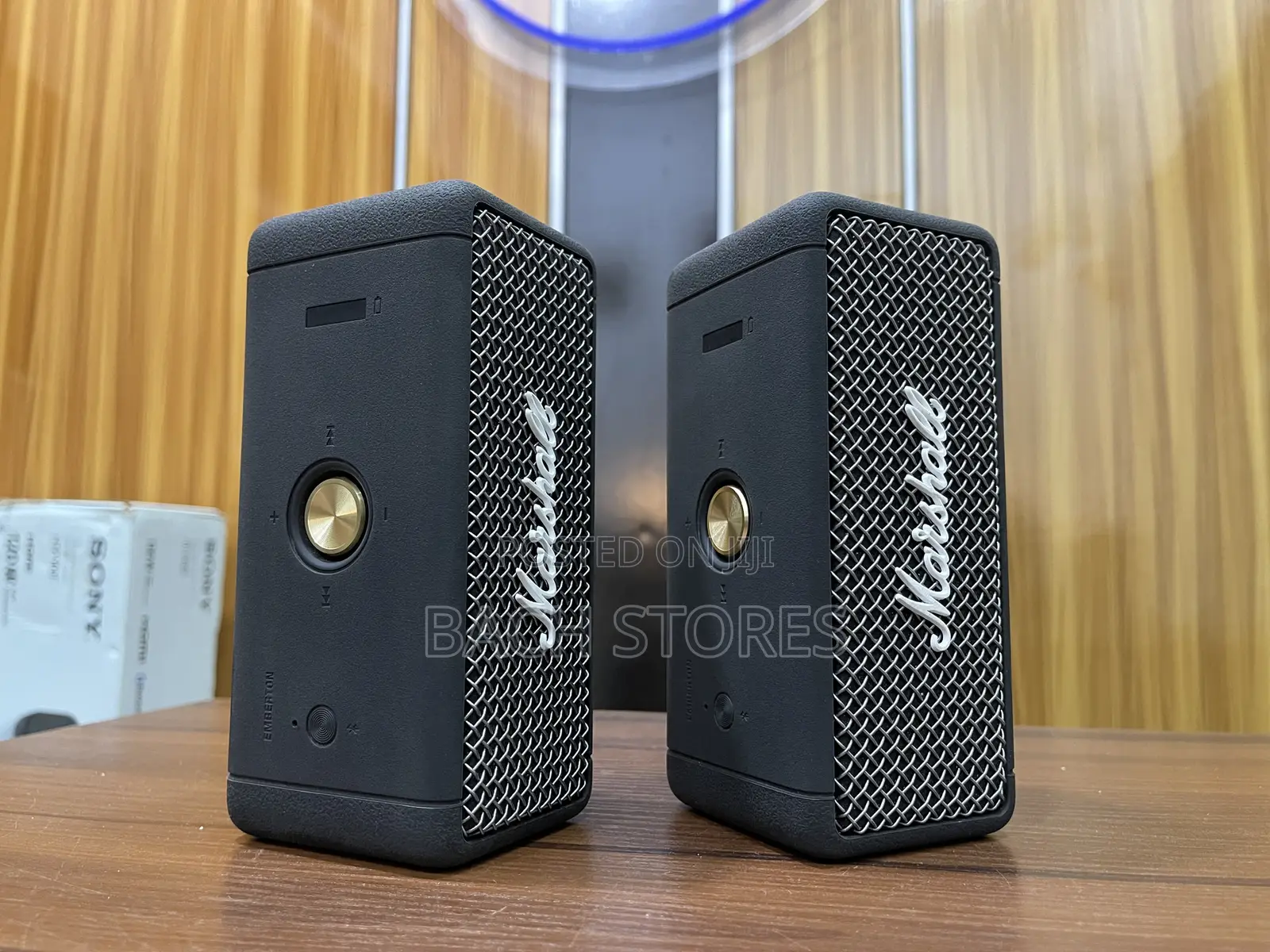 Marshall Emberton Portable Speaker With 360 Sound